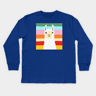 llama lovers Kids Long Sleeve T-Shirt
